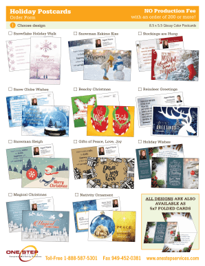 Holiday Postcards