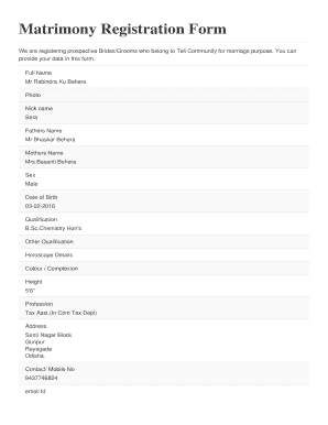 Form preview