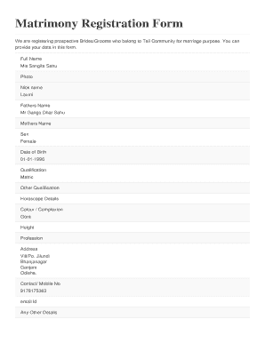 Form preview