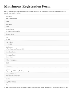 Form preview