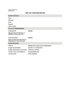 Ucpr guide to preparing documents Ucpr guide to preparing documents