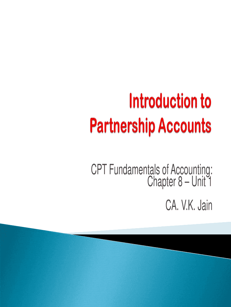 Fillable Online CPT Fundamentals of Accounting Fax Email Print pdfFiller