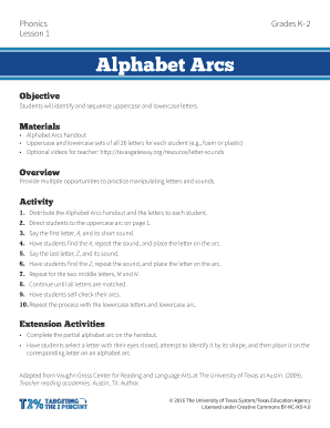 editable alphabet arc pdf fill out print download abc