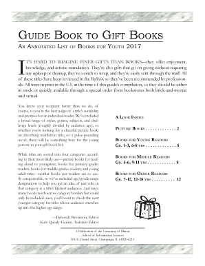 list of annotations
