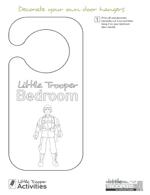 print your own door hangers