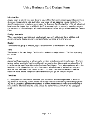 Form preview