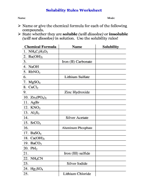 free worksheets library download and print worksheets free on printable solubility rules chart