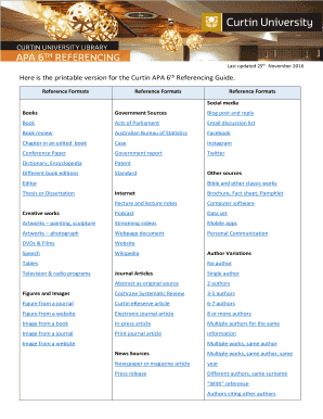fillable apa referencing 6th edition edit online print download