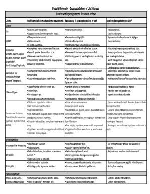 Literature review assignment instructions picture