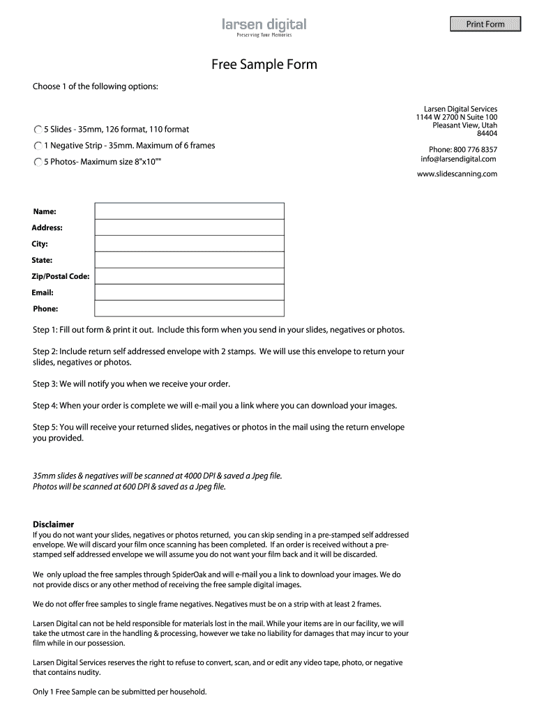 Form preview