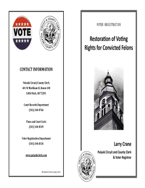 Fillable Online Rights for Convicted Felons Fax Email Print - pdfFiller