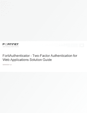 FortiAuthenticator - Two-Factor Authentication for