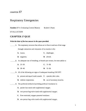 title&quot;Respiratory Emergencies