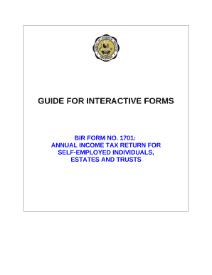 GUIDE FOR INTERACTIVE FORMS