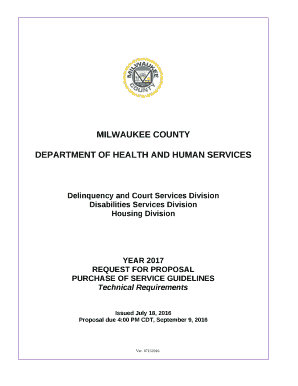 Audit and Reporting Requirements - County of Milwaukee