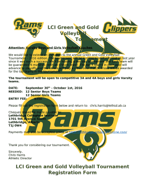 LCI Green and Gold Volleyball Tournament