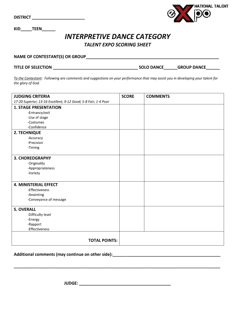 types of interpretative dance Preview on Page 1