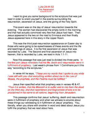 Fillable Online Luke 24 44 53 Fax Email Print Pdffiller