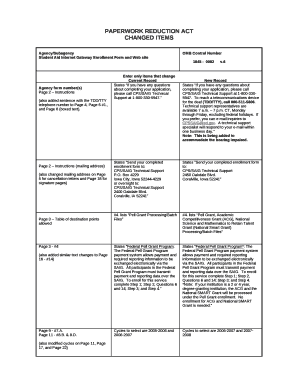 Student Aid Internet Gateway Enrollment Form and Web site