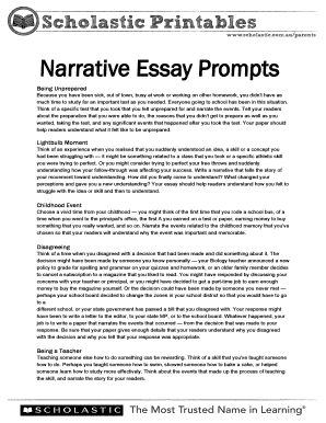 Fillable Online Scholastic Printables Fax Email Print - pdfFiller