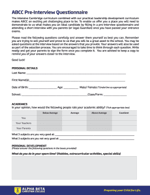 Form preview