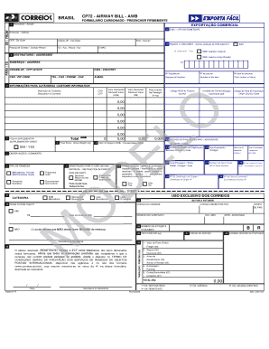 cp72 airway bill awb