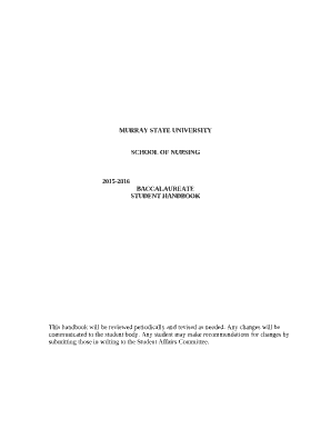 This handbook will be reviewed periodically and revised as needed