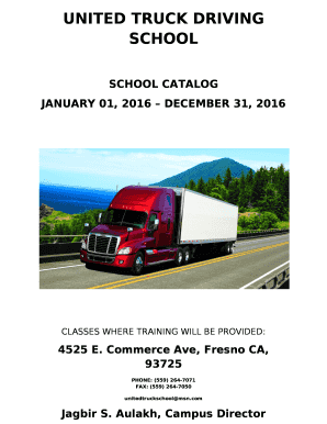 UNITED TRUCK DRIVING SCHOOL