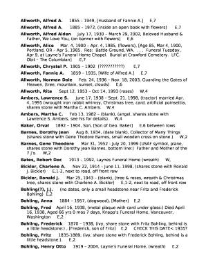 Allworth, Alfred A