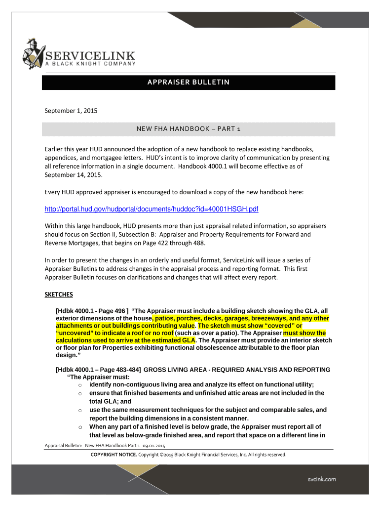 Fillable Online NEW FHA HANDBOOK PART 1 Fax Email Print pdfFiller