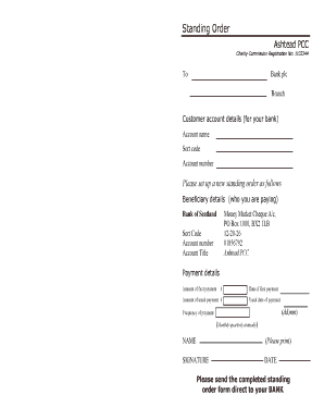 Fillable Online Charity Commission Registration No: 1132244 Fax Email ...