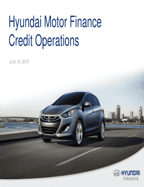 Fillable Online Hyundai Motor Finance Fax Email Print - pdfFiller