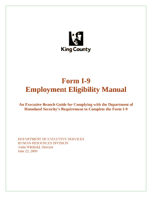 Employment Eligibility Manual