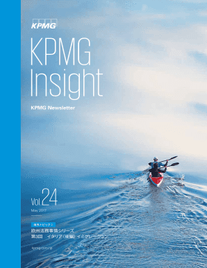 Fillable Online KPMG Newsletter Fax Email Print - pdfFiller