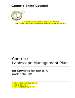 Landscape Management Plan