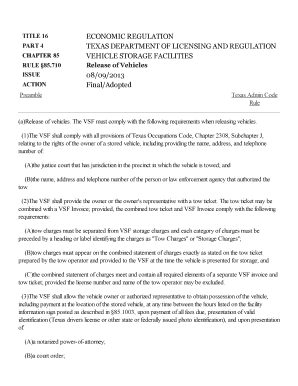 Fillable Online : Texas Register Fax Email Print - pdfFiller