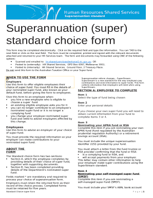 Click on the required field and type the information
