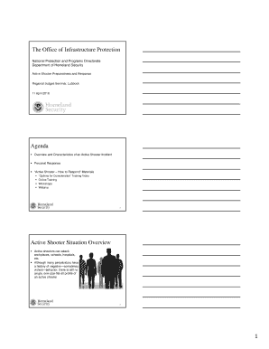 Fillable Online Active Shooter Preparedness and Response Fax Email ...