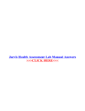 JARVIS PHYSICAL EXAMINATION AND HEALTH ASSESSMENT LAB MANUAL PDF intelligence overview