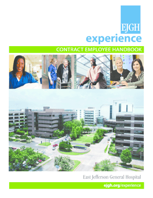 CONTRACT EMPLOYEE HANDBOOK