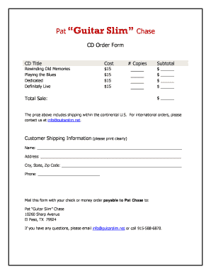 Form preview
