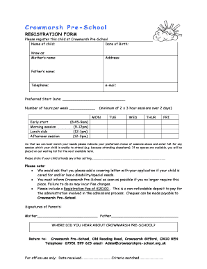 Form preview