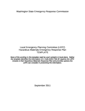 None of the wording in this template need be used verbatim in local plans