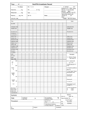 Anesthesiarecord Templates Adsa