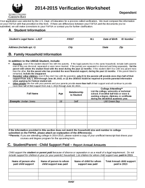 Family Household Information
