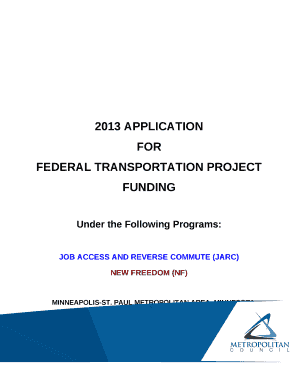 FEDERAL TRANSPORTATION PROJECT