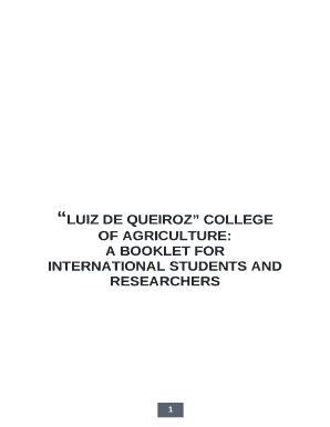 LUIZ DE QUEIROZ COLLEGE OF AGRICULTURE: