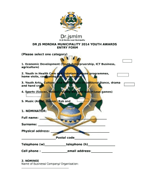 (Please select one category)