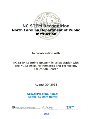NC STEM Learning Network in collaboration with