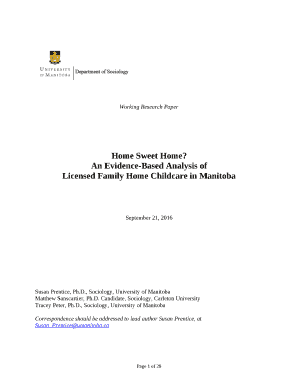 Working Research Paper